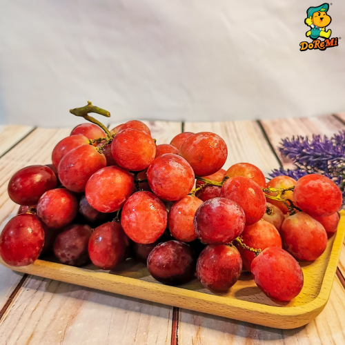 Red Grapes With Seed (500g/pack)